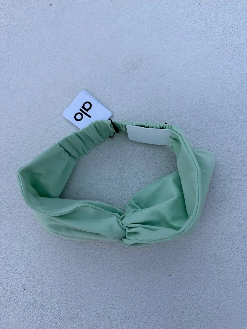 ALO Yoga Mint Green Twist Headband